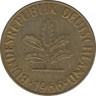 Монета. ФРГ. 5 пфеннигов 1966 год. Монетный двор - Гамбург (J). ав.