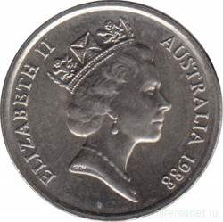 Монета. Австралия. 5 центов 1988 год.