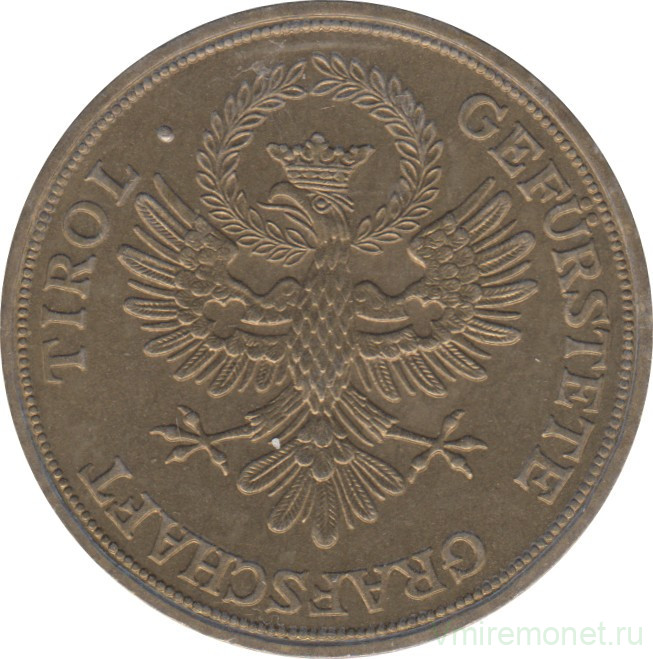 Монета. Австрия. 20 шиллингов 1989 год. Земли Австрии. Тироль.