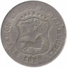 Монета. Венесуэла. 5 сентимо 1929 год.