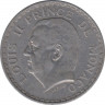 Монета. Монако. 5 франков 1945 год. ав.