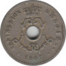 Монета. Бельгия. 5 сантимов 1907 год. BELGIE. ав.