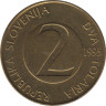  Монета. Словения. 2 толара 1995 год (К). ав.