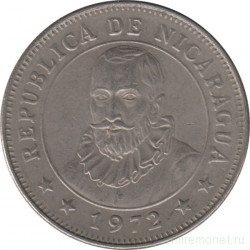 Монета. Никарагуа. 1 кордоба 1972 год.