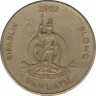 Монета. Вануату. 100 вату 2002 год. ав.