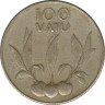 Монета. Вануату. 100 вату 2002 год. рев.