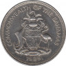 Монета. Багамские острова. 25 центов 1985 год. рев.