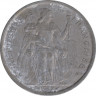 Монета. Новая Каледония. 2 франка 1982 год. ав.