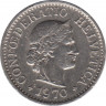 Монета. Швейцария. 10 раппенов 1970 год. авы.