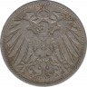 Монета. Германия (Германская империя 1871-1922). 10 пфеннигов 1906 год. (A). рев.