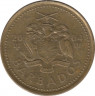 Монета. Барбадос. 5 центов 2004 год. ав.