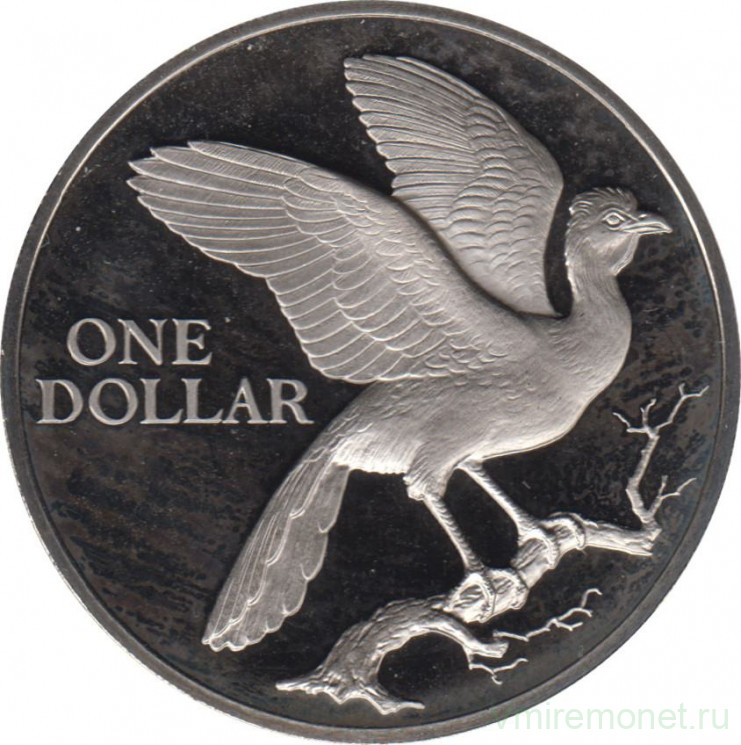 Монета. Тринидад и Тобаго. 1 доллар 1973 год.