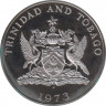 Монета. Тринидад и Тобаго. 1 доллар 1973 год. рев.