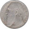 Монета. Бельгия. 50 сантимов 1901 год.  Der Belgen. ав.