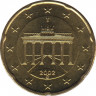 Монета. Германия. 20 центов 2002 год. (G). ав.