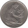 Монета. ФРГ. 50 пфеннигов 1979 год. Монетный двор - Штутгарт (F). ав.