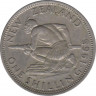 Монета. Новая Зеландия. 1 шиллинг 1965 год. ав.