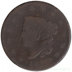 Монета. США. 1 цент 1816-1835 год. 