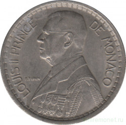 Монета. Монако. 10 франков 1946 год.