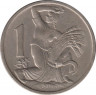 Монета. Чехословакия. 1 крона 1937 год. рев.
