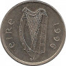 Реверс. Монета. Ирландия. 5 пенсов 1996 год.