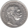  Монета. Венгрия. 1 крона 1914 год. рев.