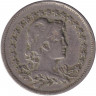 Монета. Бразилия. 200 рейсов 1927 год.