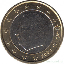 Монета. Бельгия. 1 евро 2004 год.