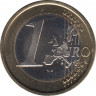 Монета. Бельгия. 1 евро 2004 год. рев.