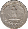 Монета. США. 25 центов 1943 год. Монетный двор D. рев.