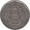 Монета. Сейшельские острова. 5 рупий 1997 год. ав.