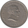 Монета. Уругвай. 10 сентесимо 1953 год. ав.