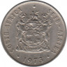 Монета. Южно-Африканская республика (ЮАР). 10 центов 1973 год. ав.