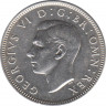 Монета. Великобритания. 1 шиллинг (12 пенсов) 1946 год. Английский. рев.