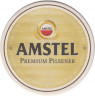 Подставка. Пиво "Amstel", Россия. (Бокал). лиц.