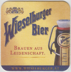 Подставка. Пиво  "Wieselburger".
