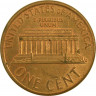 Монета. США. 1 цент 1989 год. Монетный двор D. рев