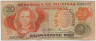 Банкнота. Филиппины. 20 песо 1970-е годы. Тип 155а. ав.
