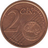 Монета. Ирландия. 2 цента 2005 год. рев.