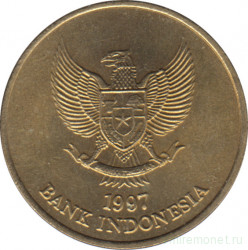 Монета. Индонезия. 500 рупий 1997 год.