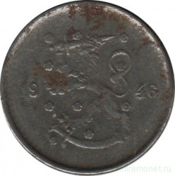 Монета. Финляндия. 50 пенни 1946 год.