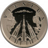 Монета. Литва. 10 литов 1998 год. Вильнюс. ав