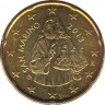 Монета. Сан-Марино. 20 центов 2013 год. ав.