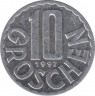 Монета. Австрия. 10 грошей 1997 год. ав.