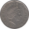 Монета. Восточные Карибские государства. 1 доллар 2002 год. рев.