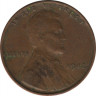 Монета. США. 1 цент 1942 год. ав.
