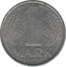 Монета. ГДР. 1 марка 1972 год. ав.