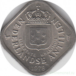 Монета. Нидерландские Антильские острова. 5 центов 1978 год.