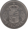 Монета. Дания. 5 крон 1979 год. ав.