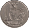 Монета. Чехословакия. 1 крона 1938 год. рев.